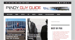 Desktop Screenshot of pinoyguyguide.com